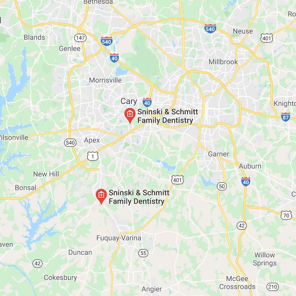 Sninski & Schmitt Family Dentistry Locations